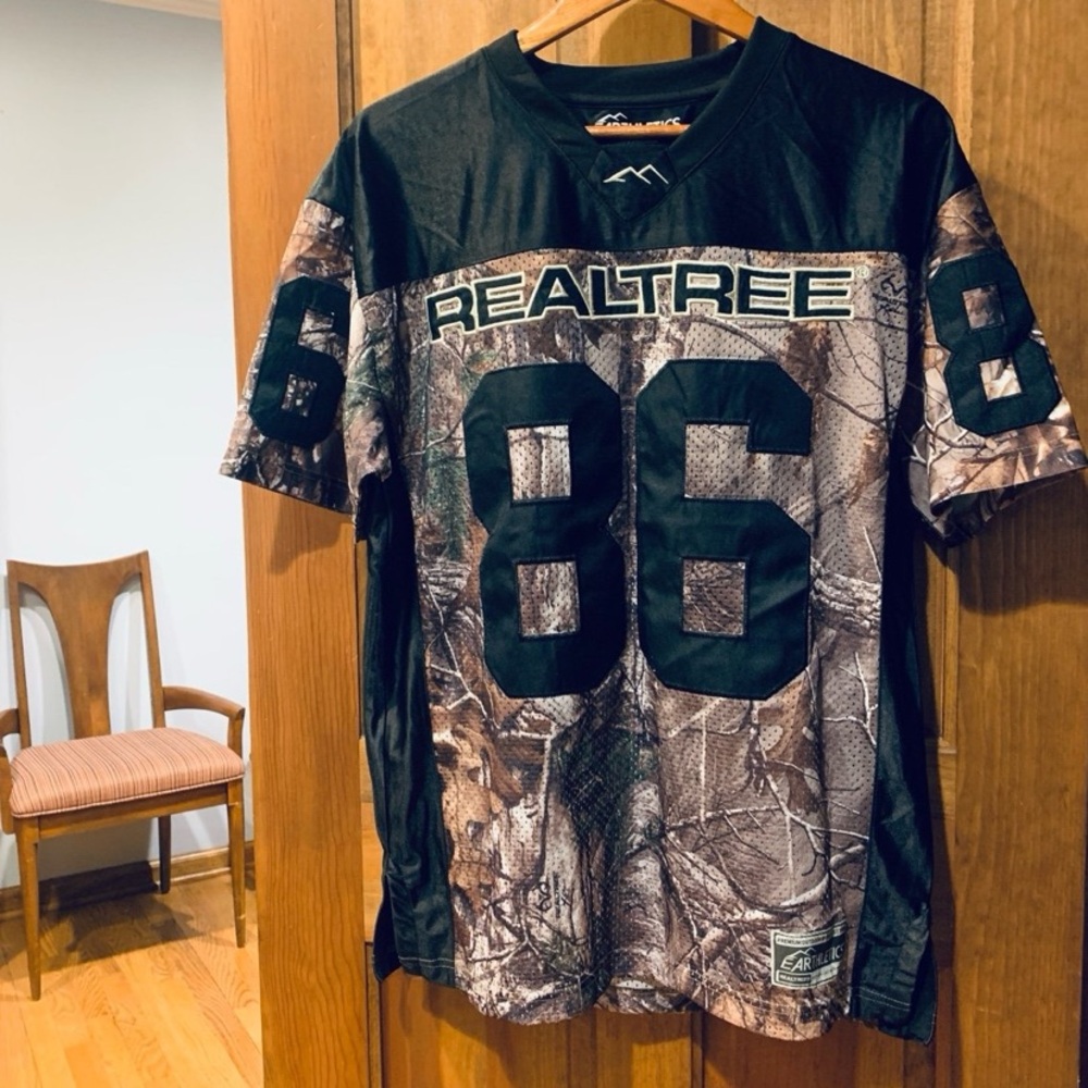 EARTHLETICS REALTREE Camouflage Football Jersey